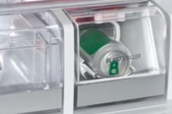 LG ThinQ fridge blast chiller compartment